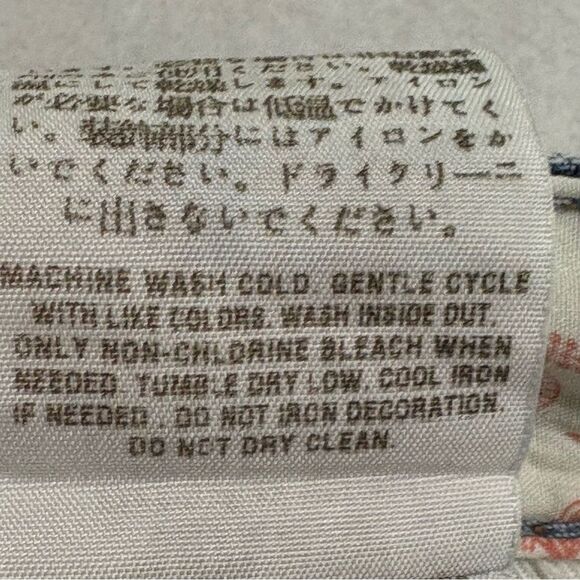 Guess Jeans Y2K 1981 Boyfriend Cropped Button Fly Blue Light Wash Women’s 26. - Picture 11 of 12